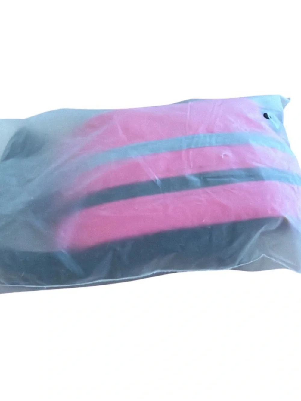 Hands-Free Pink Running Belt with Reflective Strip and Leash
